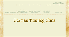 Desktop Screenshot of germanhuntingguns.com